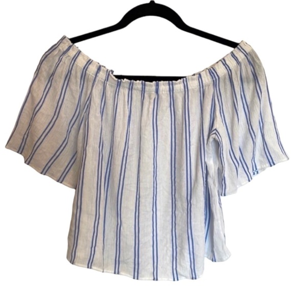 Dynamite Tops - Dynamite White Off Shoulder Top